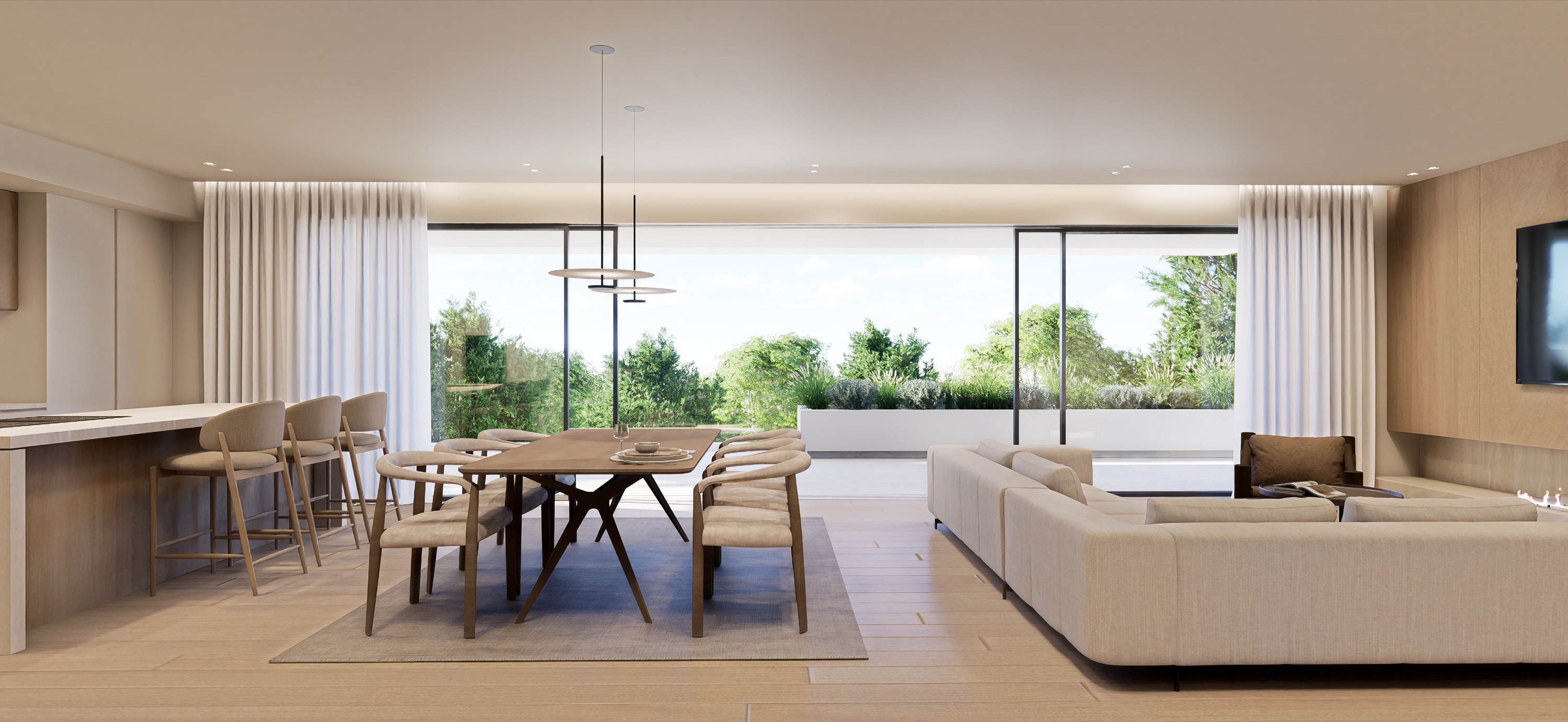 Lakonias 11 — Living and dining